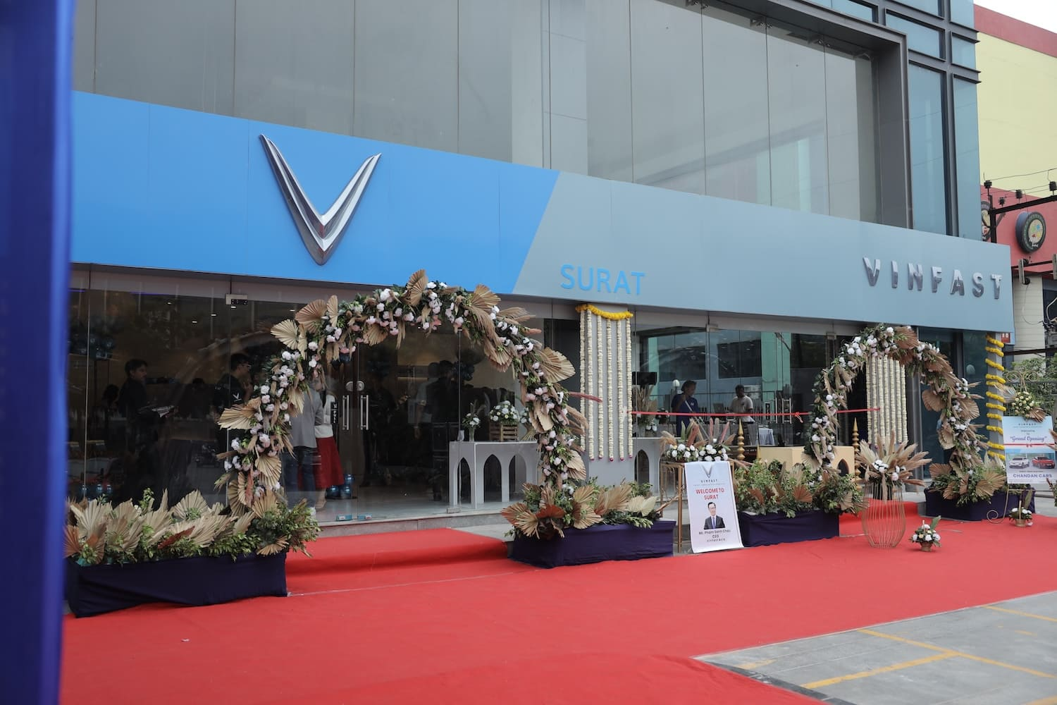 VinFast showroom exterior